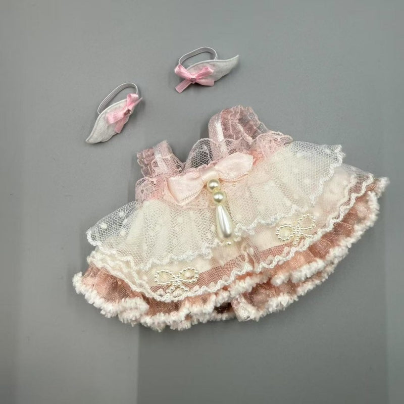 Lace Dress With Pearl