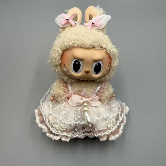Lace Dress With Pearl