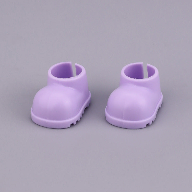 Purple Monster Shoes - Labubu Doll Shoes with slip-on style. Fits dolls, US only.